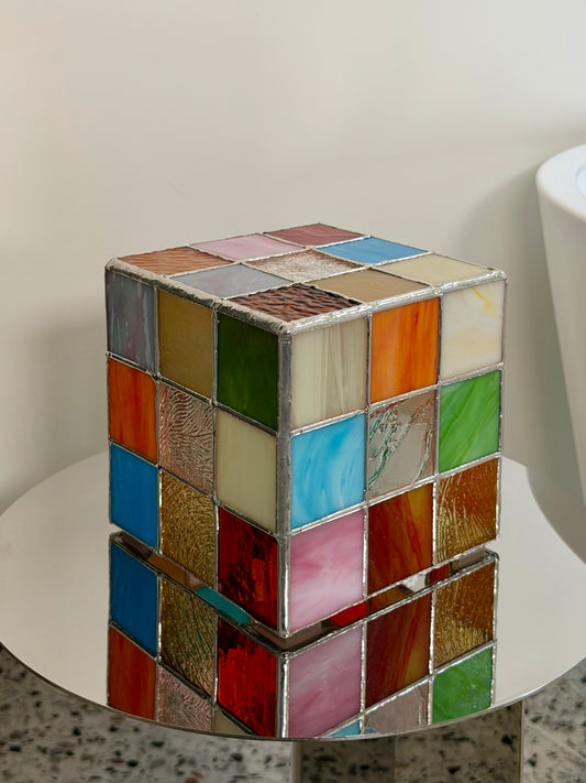 Stained Glass Lampshade V8
